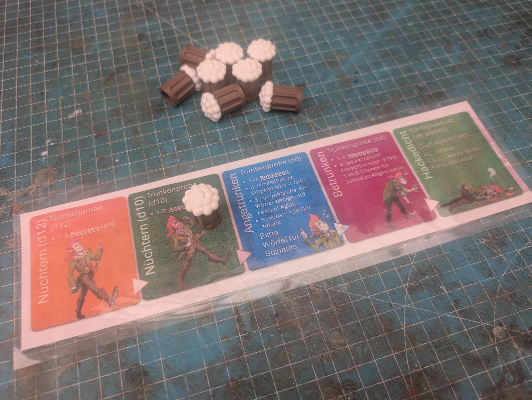 Prepping for a game session