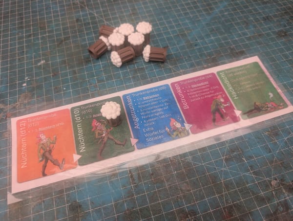 Prepping for a game session