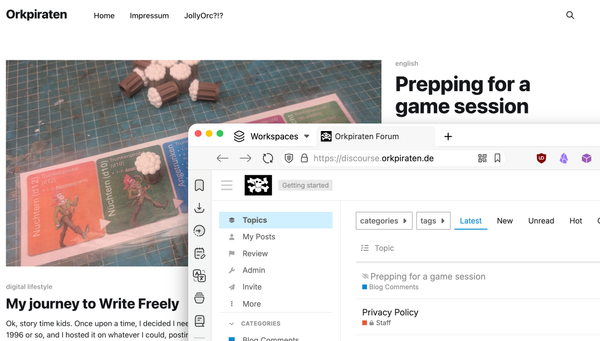 Once more onto the breach!